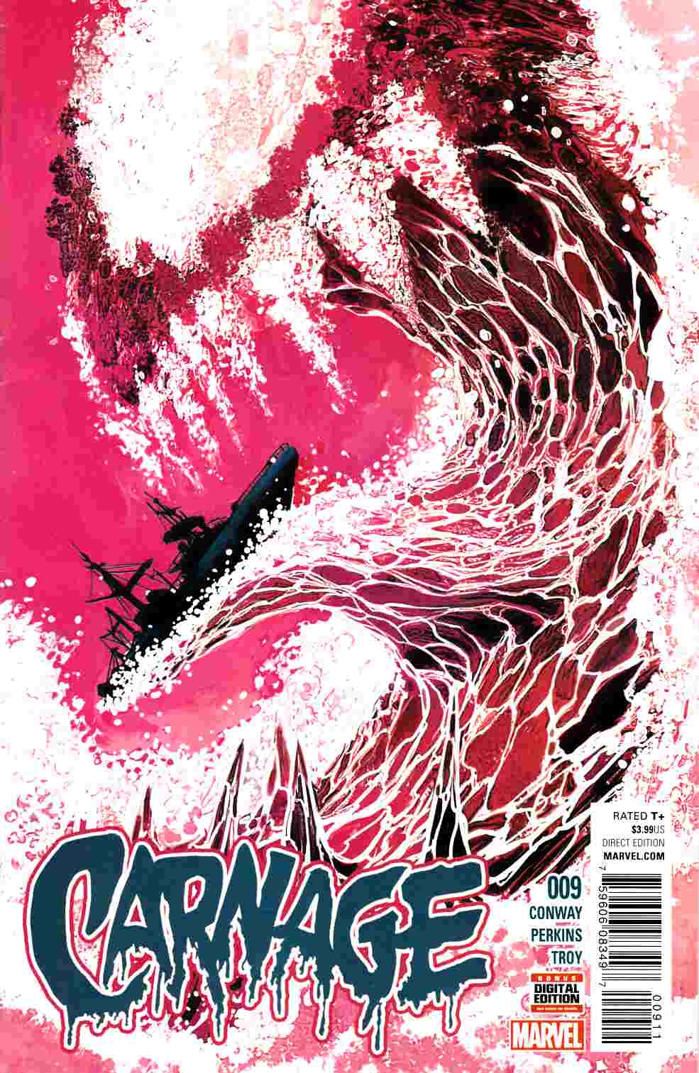 Carnage #9 Very Fine (8.0) [Marvel Comic]