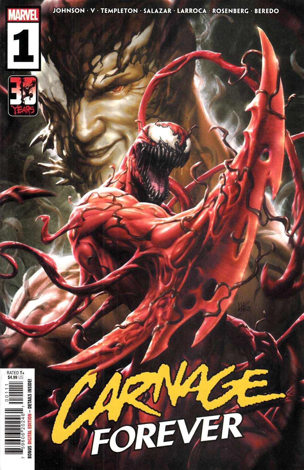 Carnage Forever #1 Near Mint (9.4) [Marvel Comic]