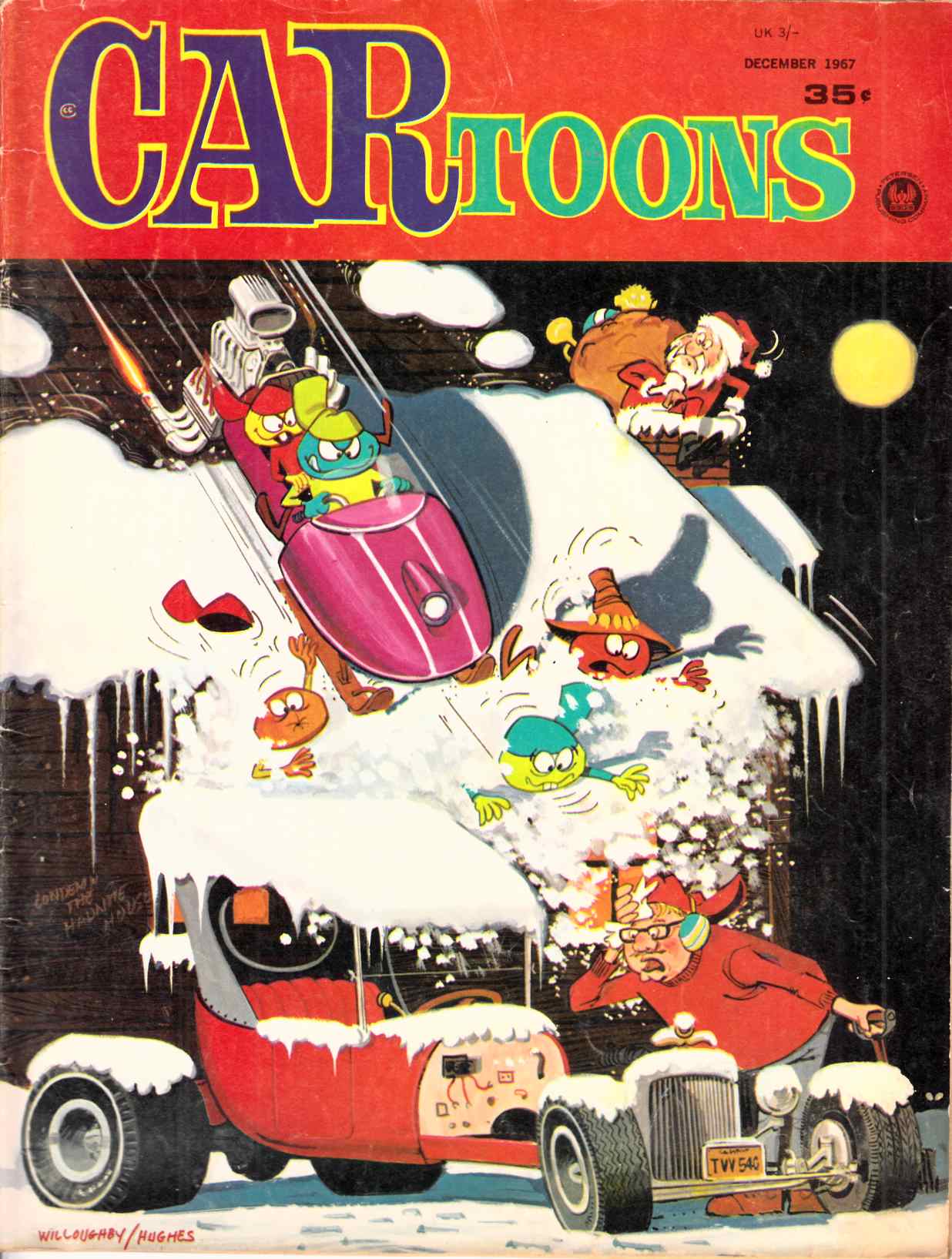 CARtoons #6712 December 1967 Very Good (4.0) [Peterson Comic] THUMBNAIL