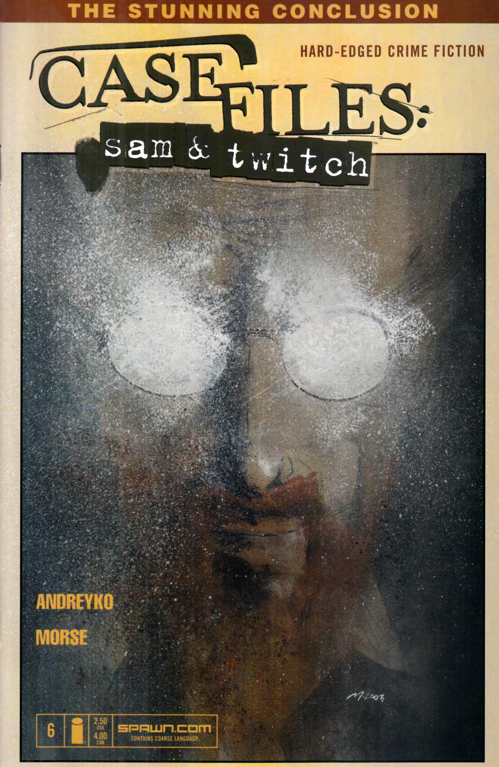 Case Files Sam and Twitch #6 Near Mint (9.4) [Image Comic] LARGE