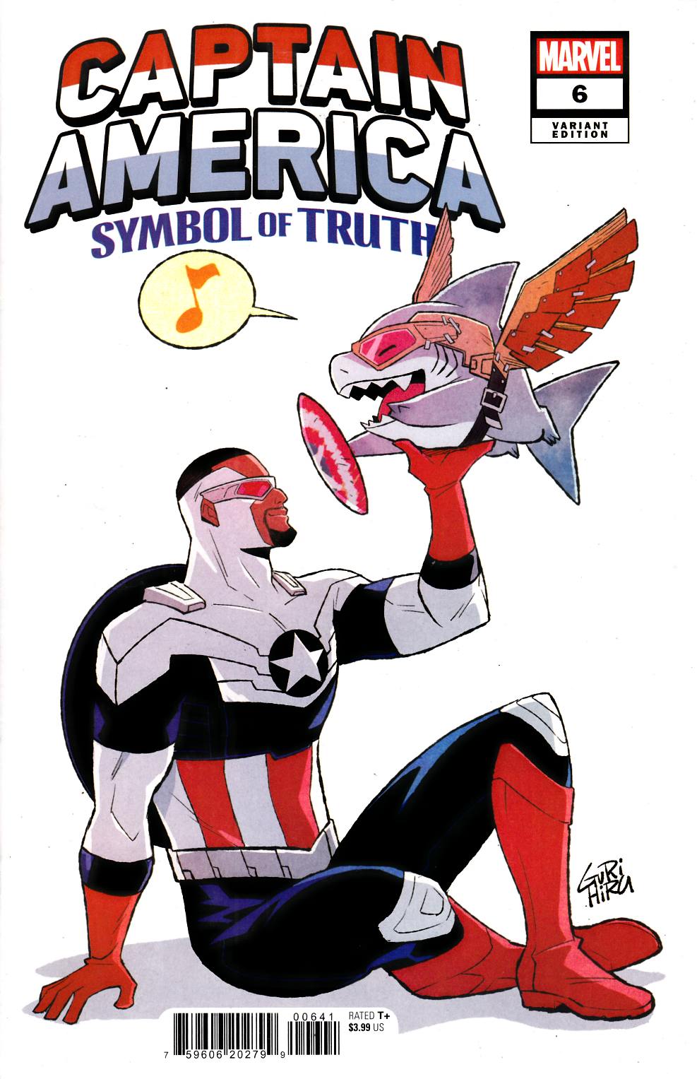 Captain America Symbol of Truth #6 Gurihiru Variant Cover Near Mint (9.4) [Marvel Comic] THUMBNAIL