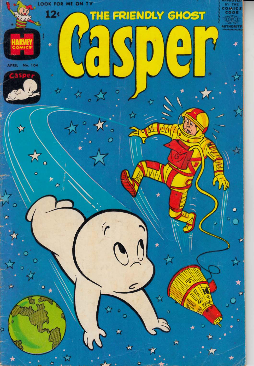 Casper the Friendly Ghost #104 Very Good (4.0) [Harvey Comic] LARGE