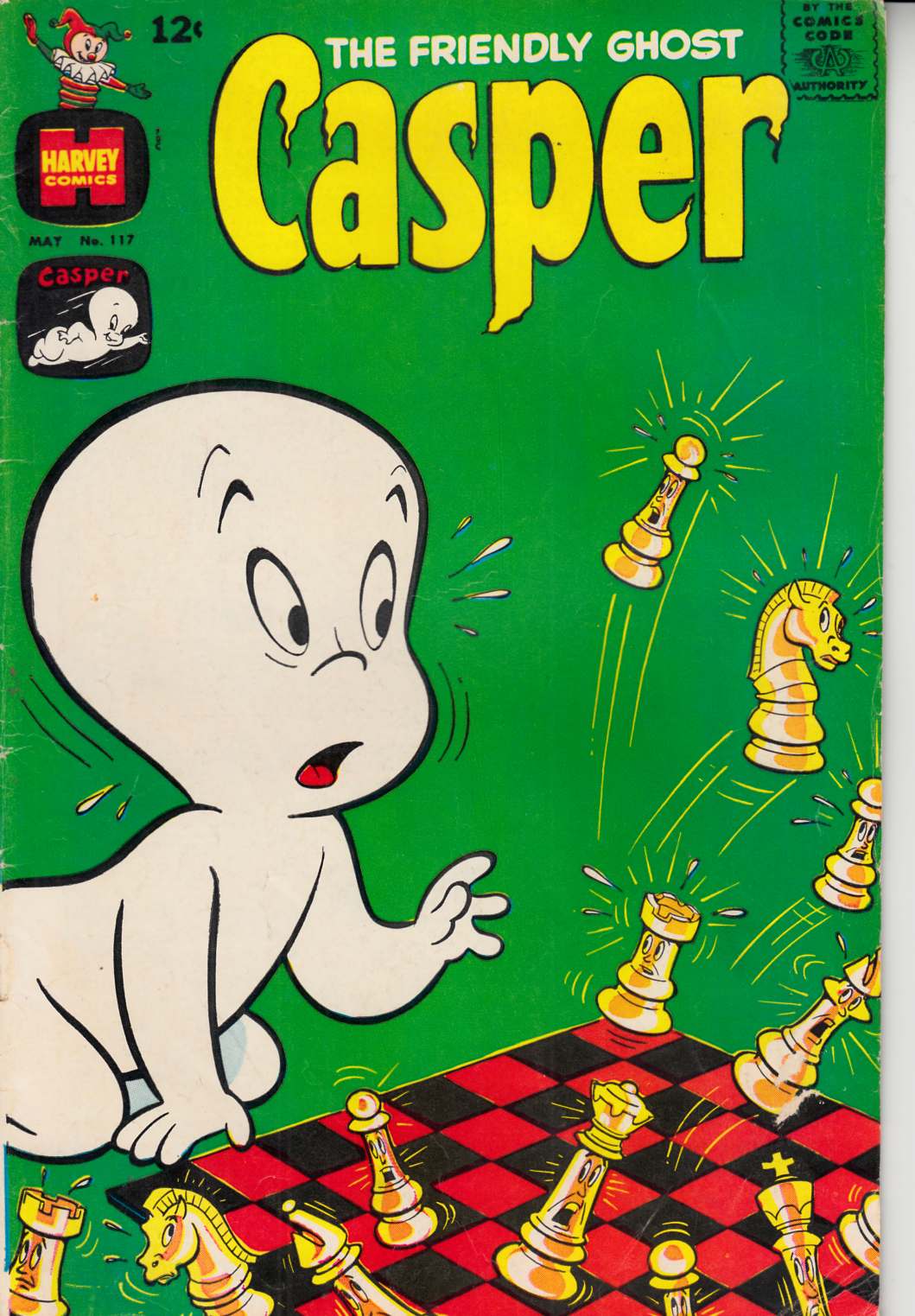 Casper the Friendly Ghost #117 Very Good (4.0) [Harvey Comic] LARGE