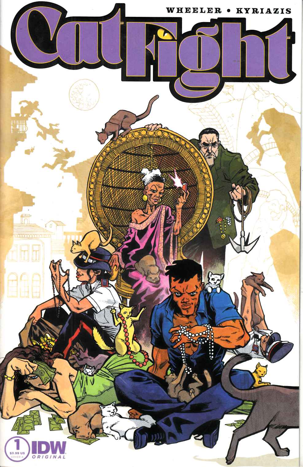 Cat Fight #1 Near Mint (9.4) [IDW Comic] LARGE