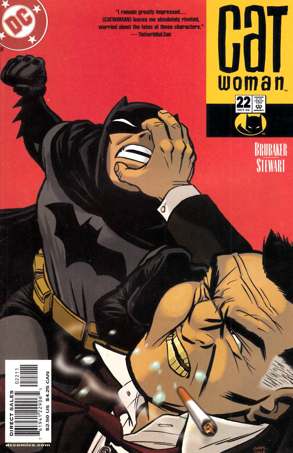 Catwoman #22 Near Mint (9.4) [DC Comic] LARGE