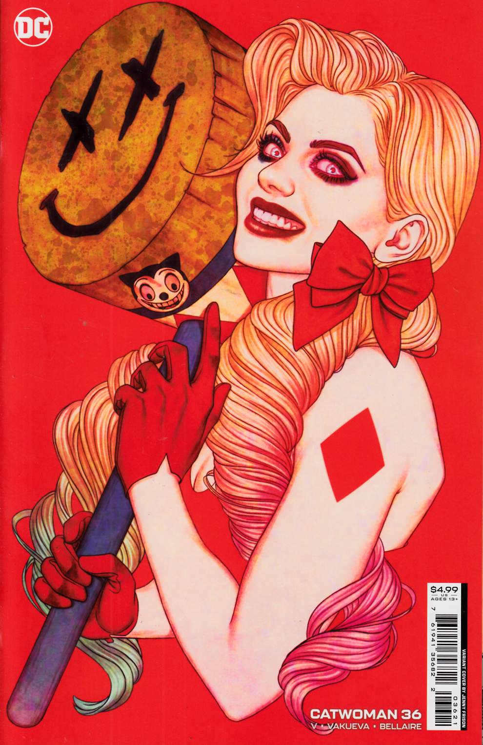 Catwoman #36 Frison Variant Cover Near Mint (9.4) [DC Comic] THUMBNAIL