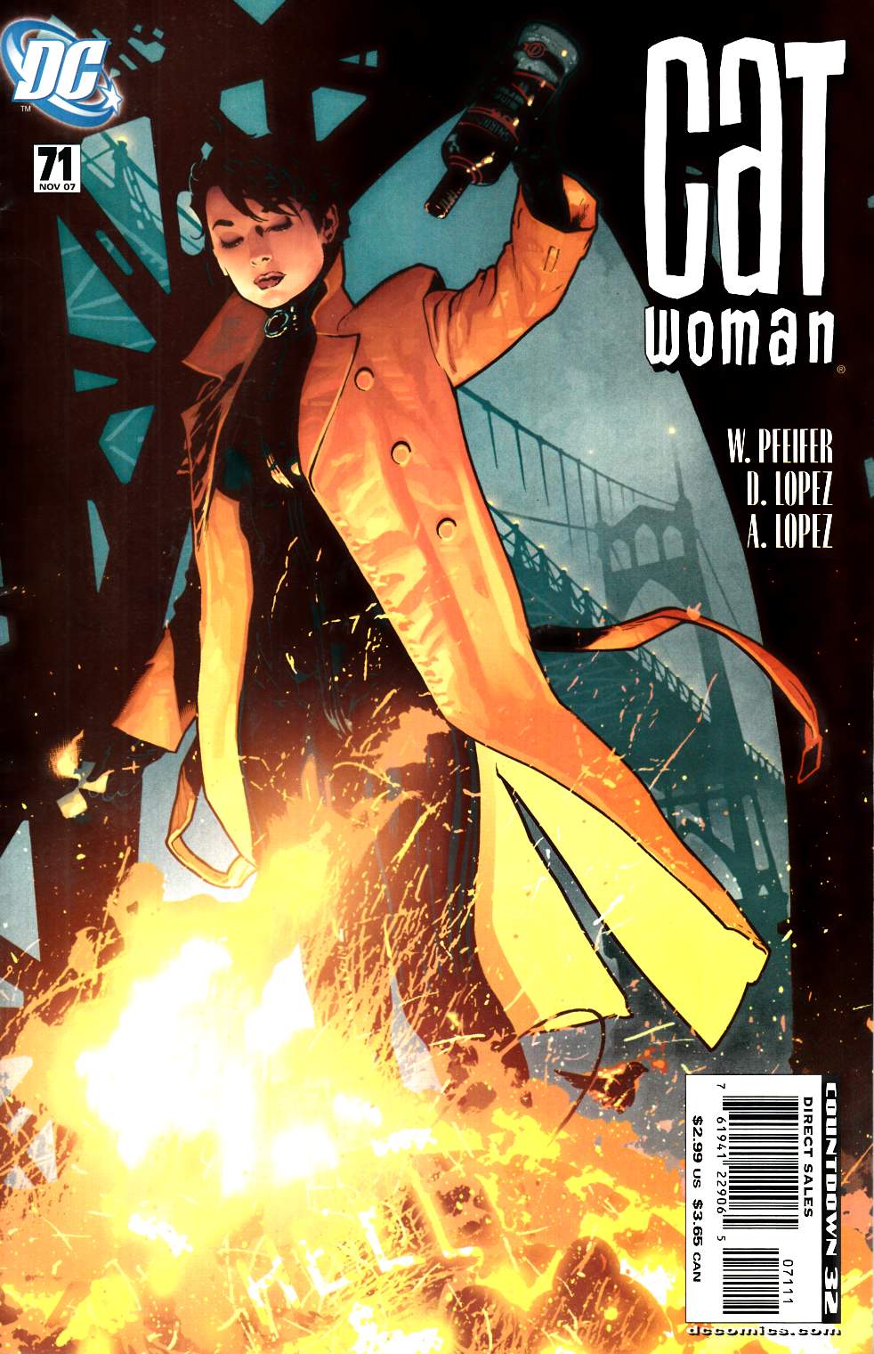 Catwoman #71 Very Fine (8.0) [DC Comic] LARGE