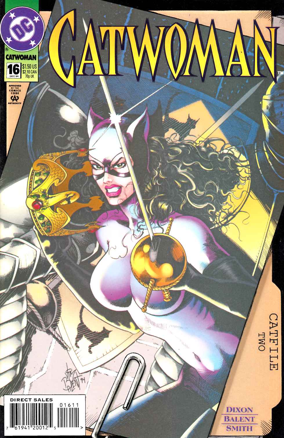 Catwoman #16 Near Mint (9.4) [DC Comic] THUMBNAIL