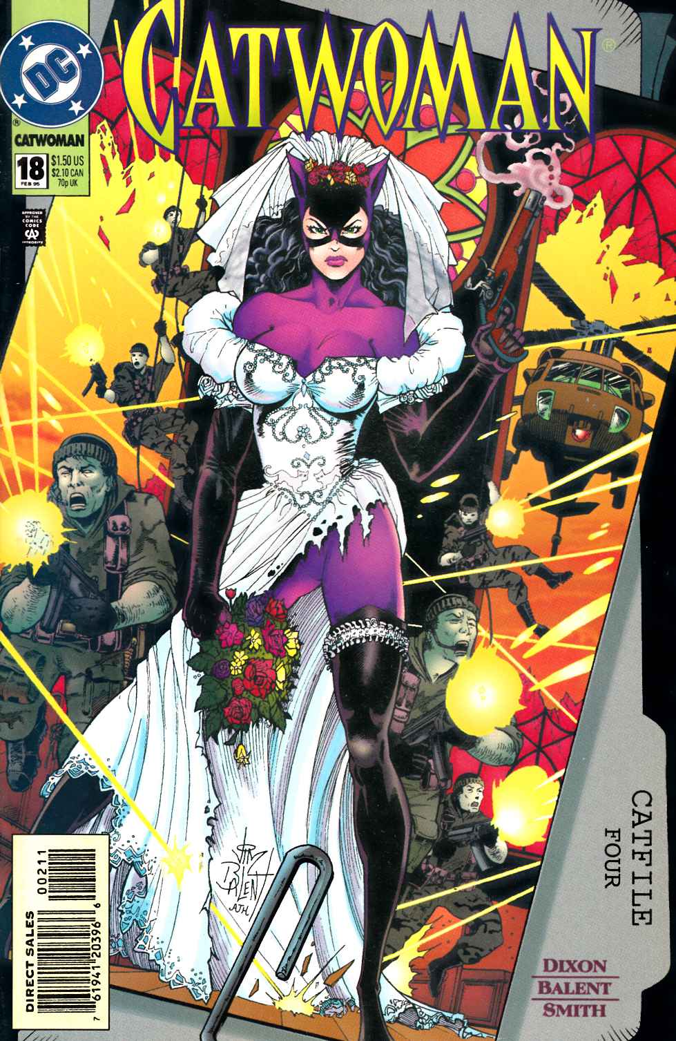 Catwoman #18 Near Mint (9.4) [DC Comic] THUMBNAIL