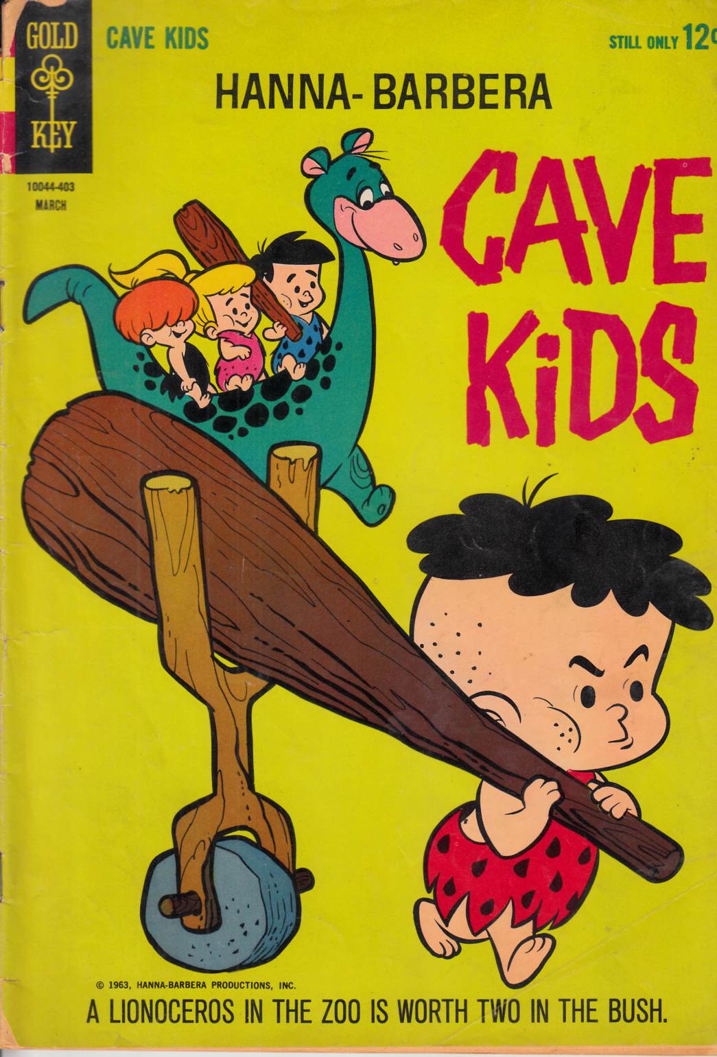 Cave Kids #4 Good Plus (2.5) [Gold Key Comic] THUMBNAIL