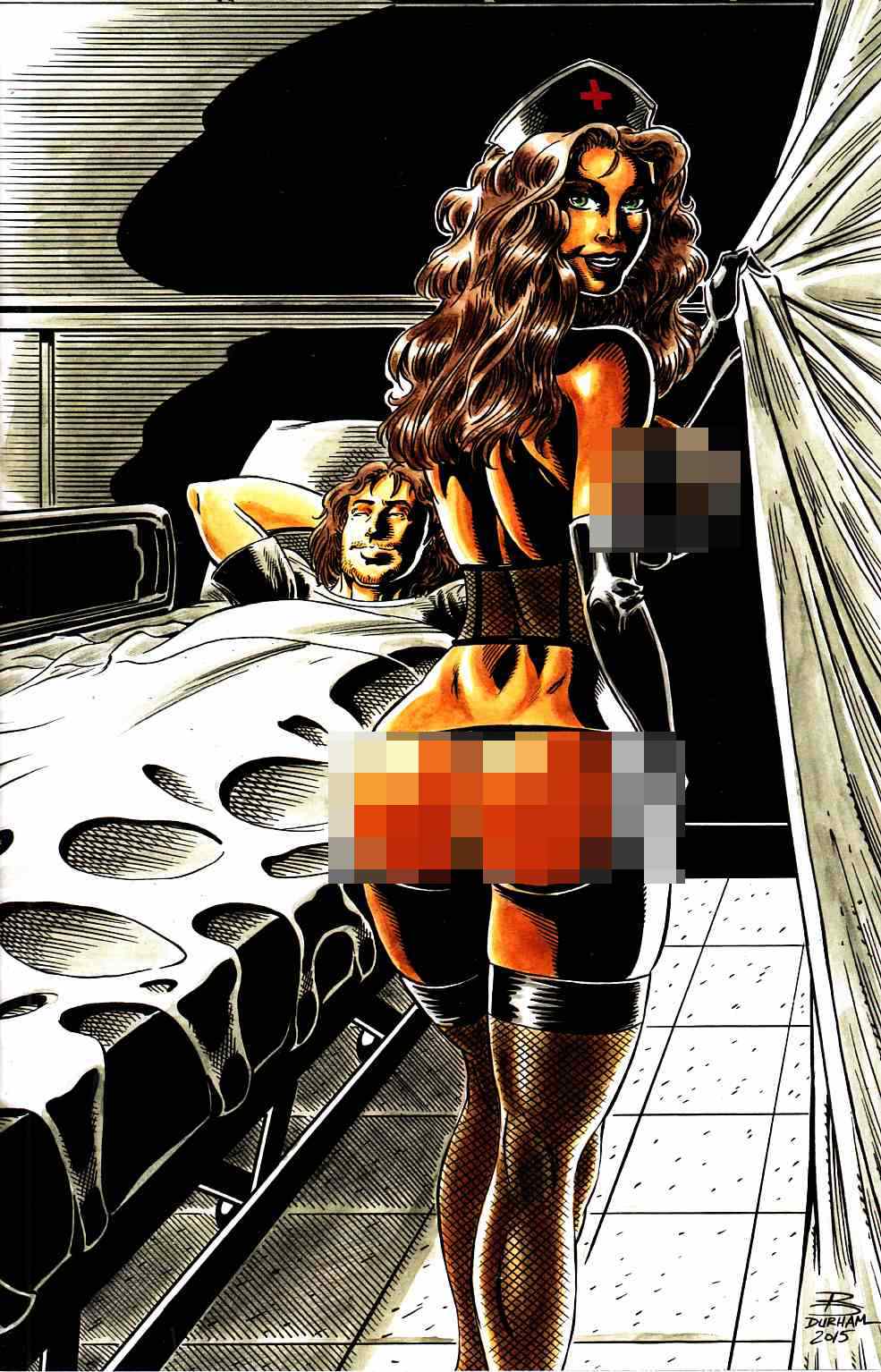 Cavewoman The Return #3 Cover C- Durham Nude Edition [Amryl Comic] THUMBNAIL