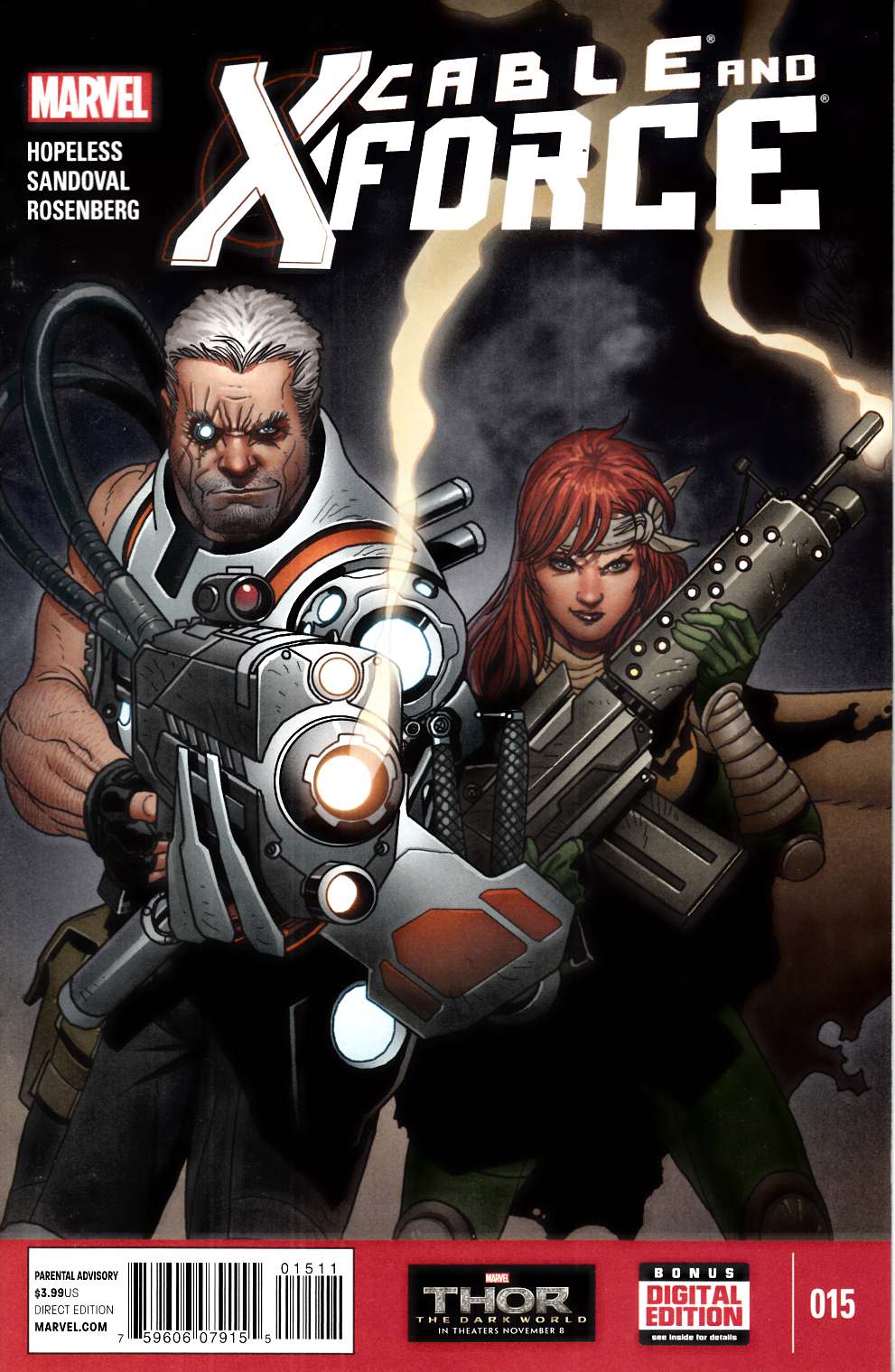 Cable and X-Force #15 Very Fine Minus (7.5) [Marvel Comic] THUMBNAIL
