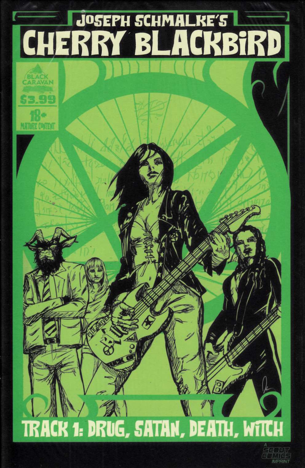 Cherry Blackbird #1 Second Printing Near Mint (9.4) [Scout Comic] LARGE