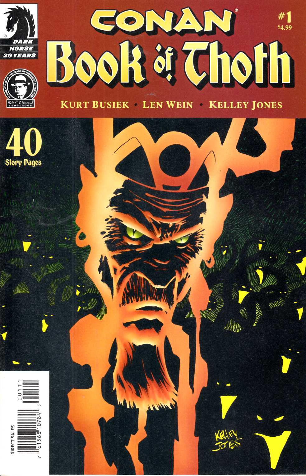 Conan Book of Thoth #1 Very Fine (8.0) [Dark Horse Comic] THUMBNAIL