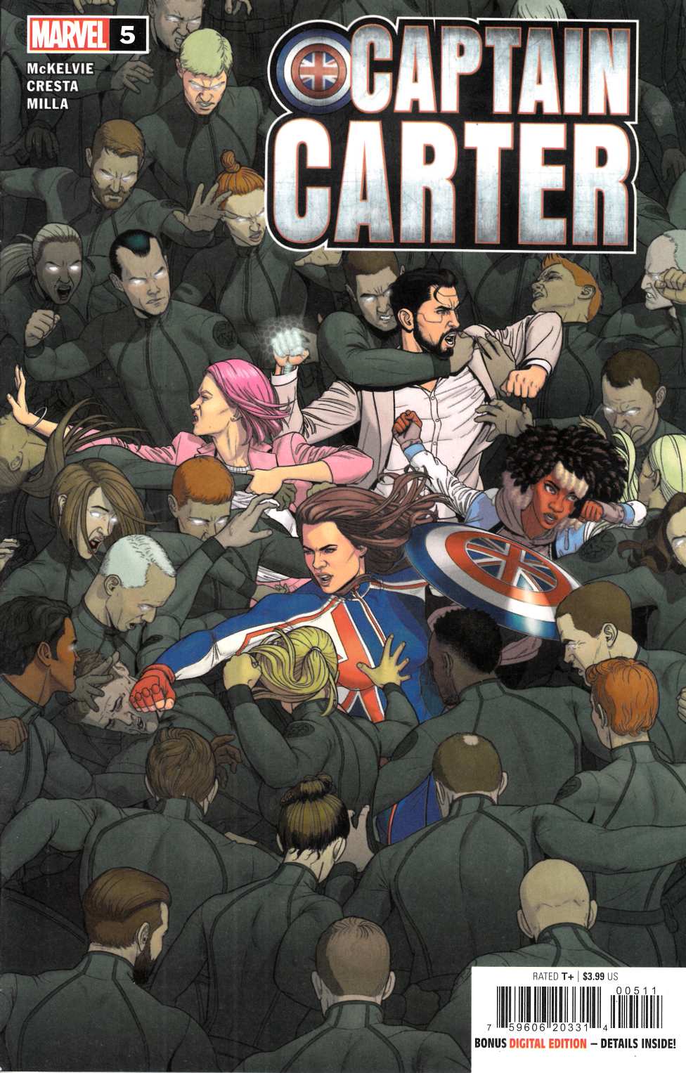 Captain Carter #5 Near Mint (9.4) [Marvel Comic] LARGE