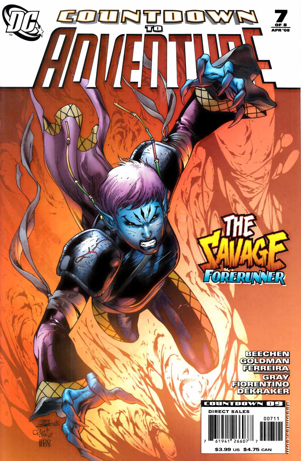 Countdown to Adventure #7 Very Fine (8.0) [DC Comic] LARGE