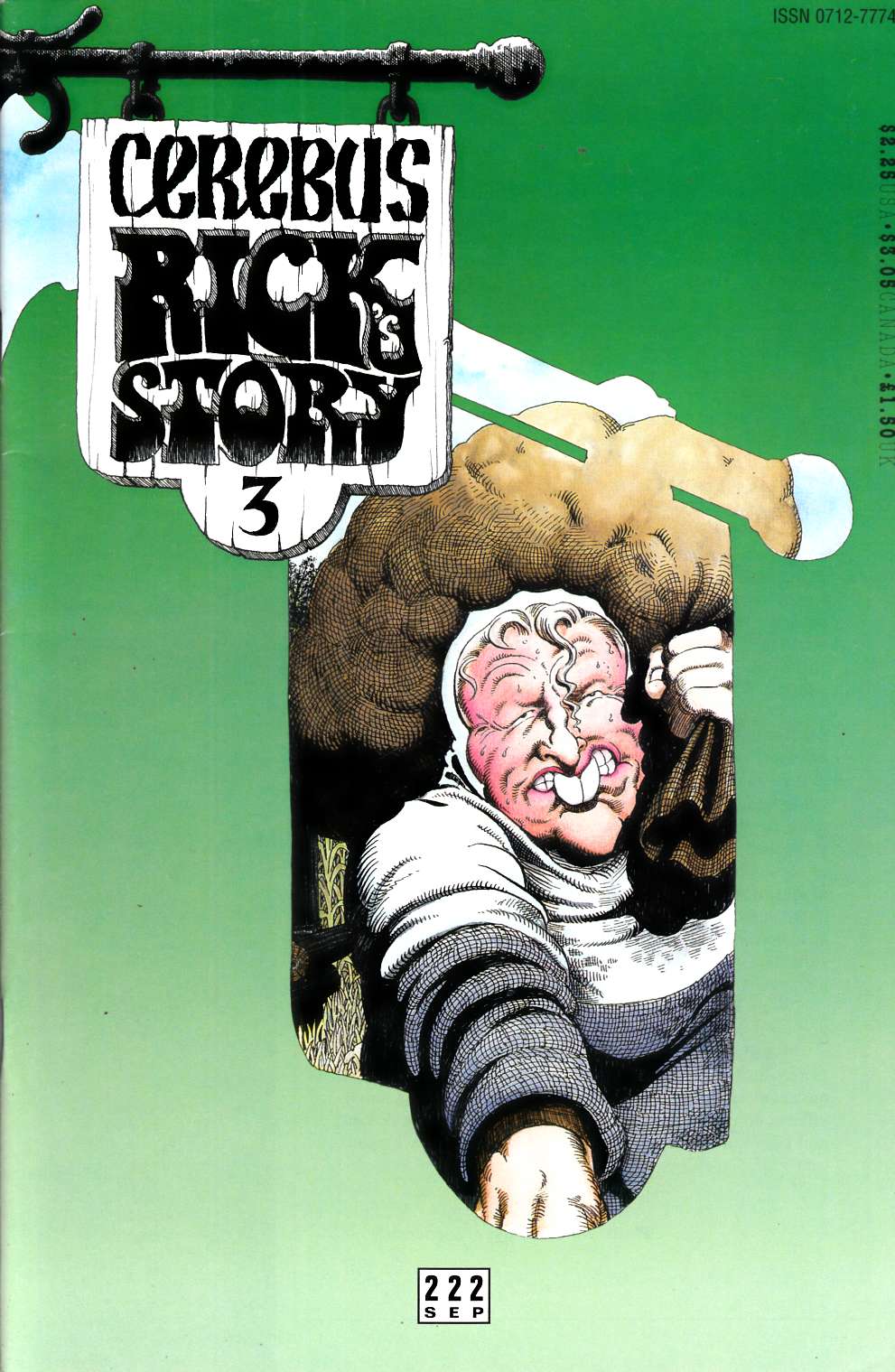 Cerebus #222 Very Fine (8.0) [Aardvark Comic] THUMBNAIL