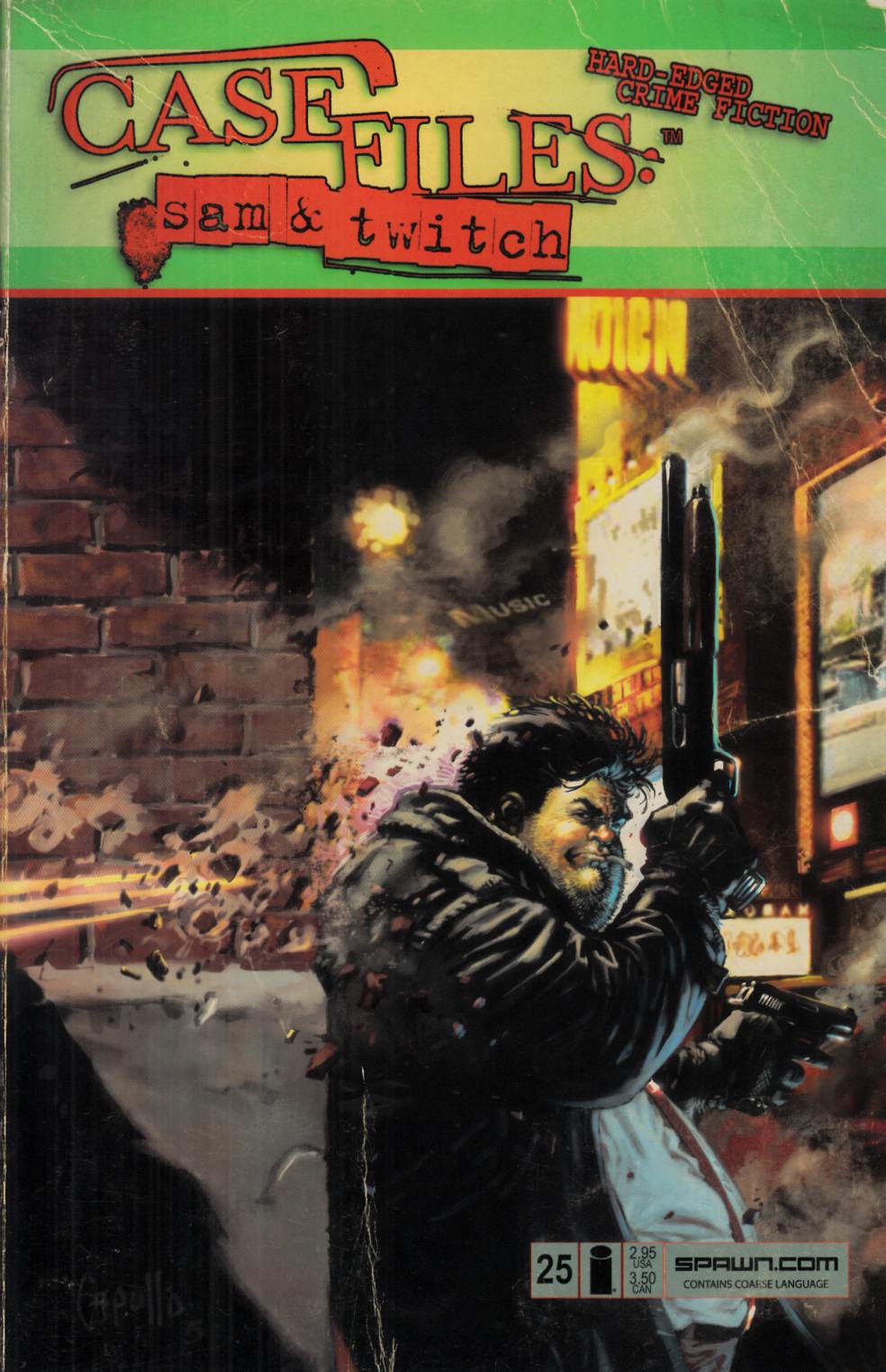 Case Files Sam and Twitch #25 Near Mint (9.4) [Image Comic] LARGE
