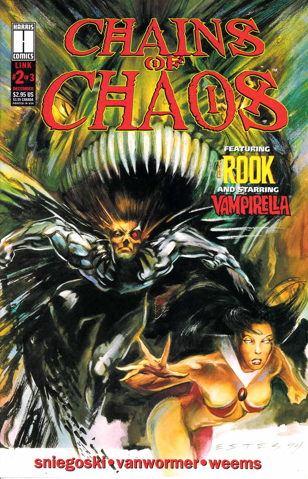 Chains of Chaos #2 Near Mint (9.4) [Harris Comic] LARGE