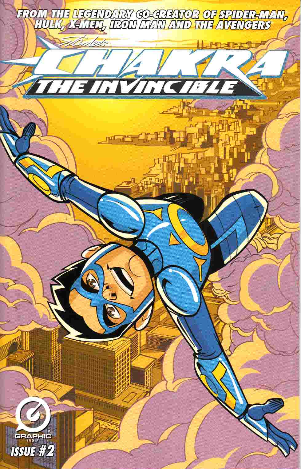 Stan Lee Chakra the Invincible #2 [Graphic India Comic] THUMBNAIL