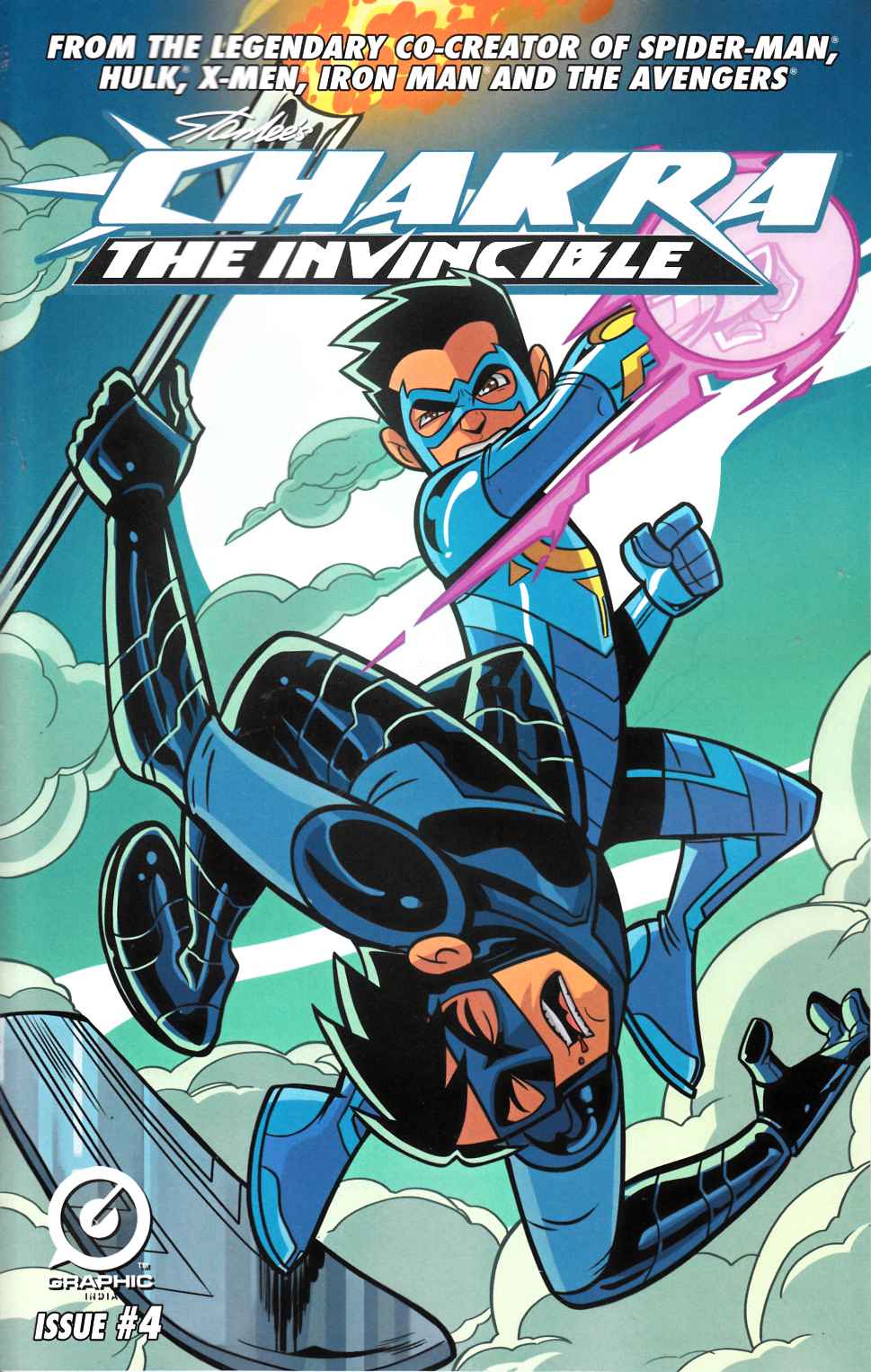 Stan Lee Chakra the Invincible #4 [Graphic India Comic] THUMBNAIL