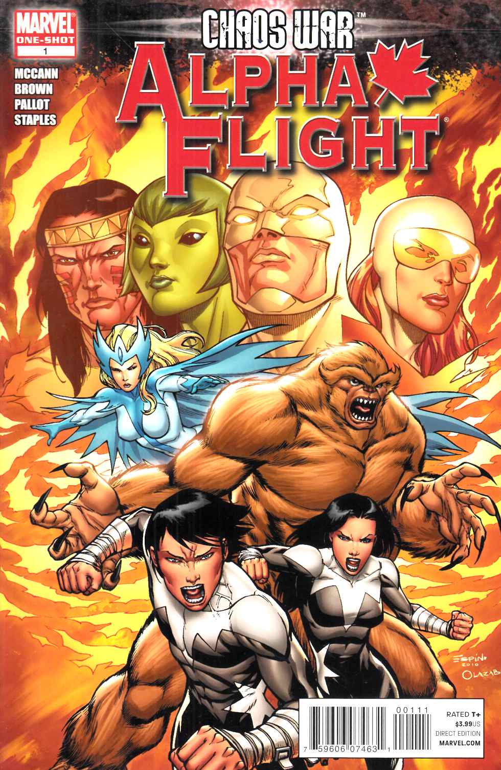 Chaos War Alpha Flight #1 Very Fine (8.0) [Marvel Comic] THUMBNAIL