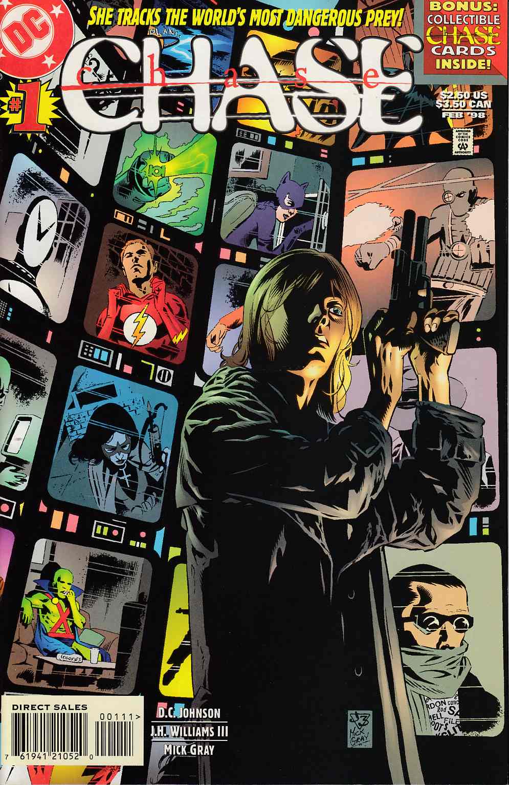 Chase #1 Very Fine Minus (7.5) [DC Comic] LARGE