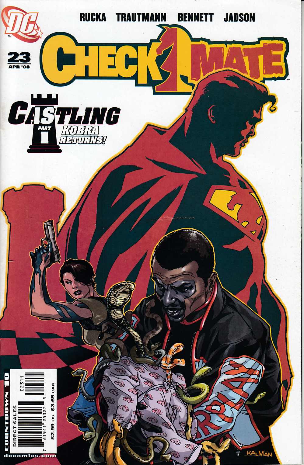 Checkmate #23 Near Mint Minus (9.2) [DC Comic} THUMBNAIL