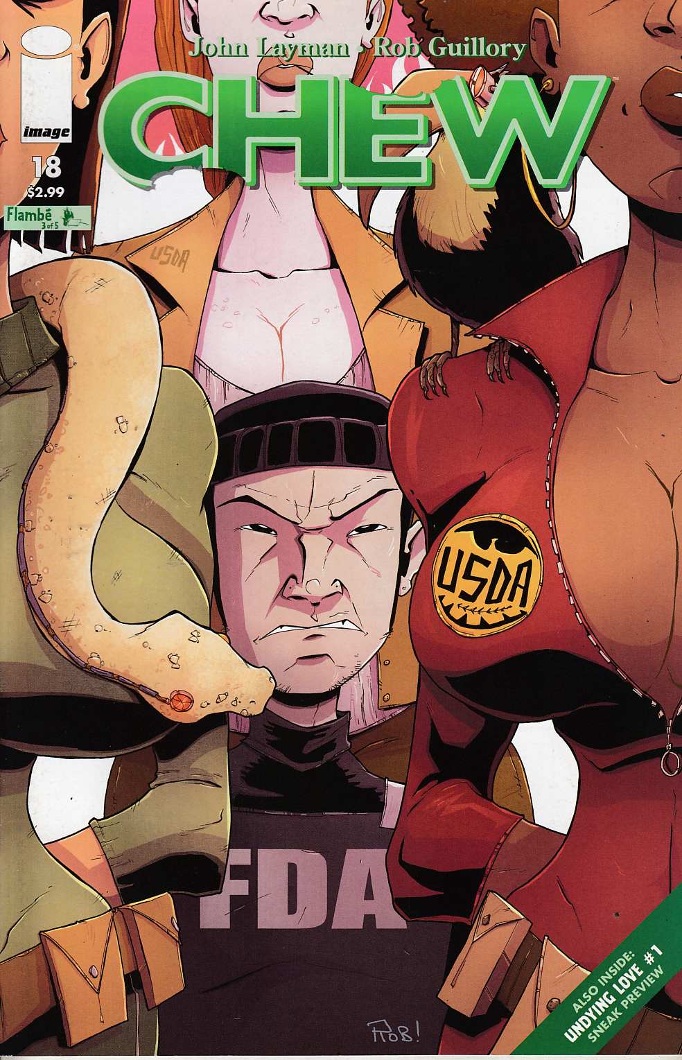 Chew #18 Very Fine (8.0) [Image Comic] LARGE