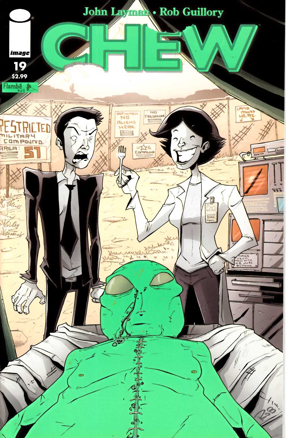 Chew #19 Near Mint (9.4) [Image Comic] LARGE