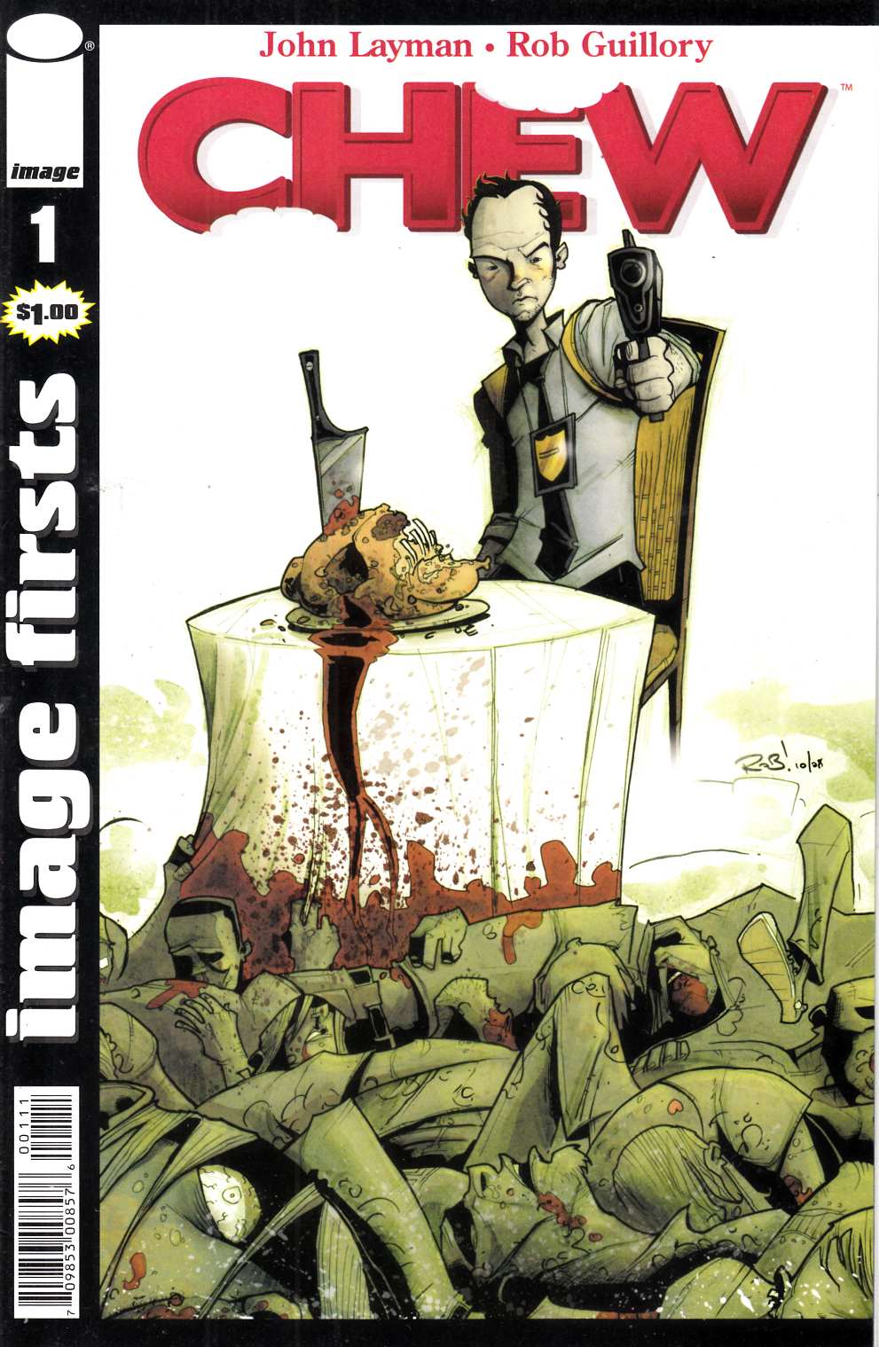 Chew #1 Image Firsts Edition Near Mint (9.4) [Image Comic] LARGE