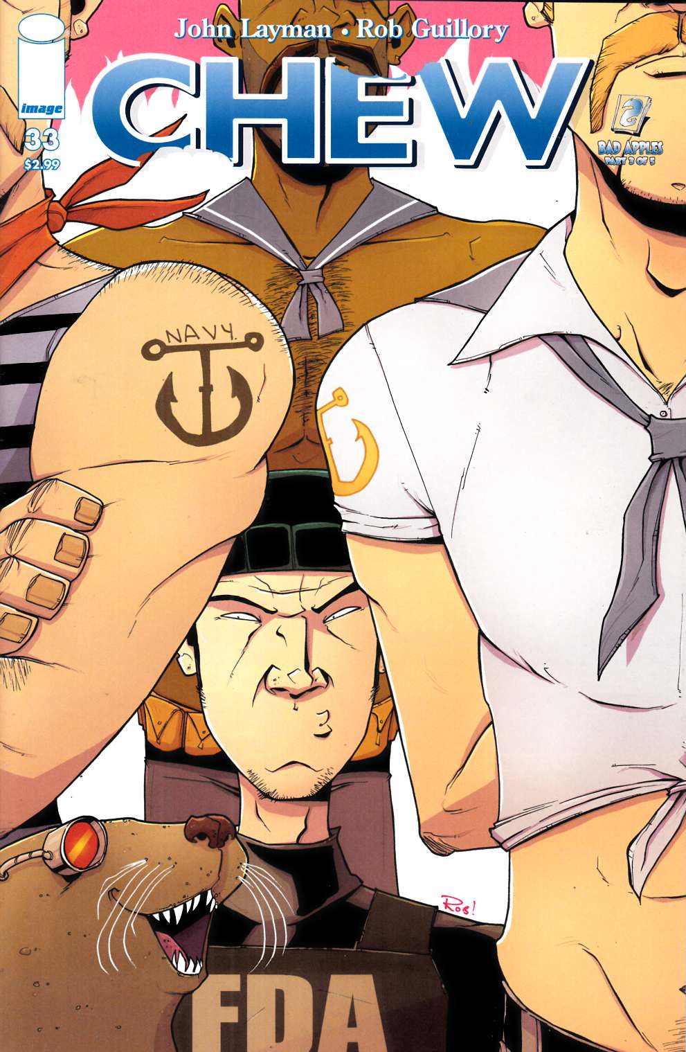 Chew #33 Near Mint (9.4) [Image Comic] LARGE