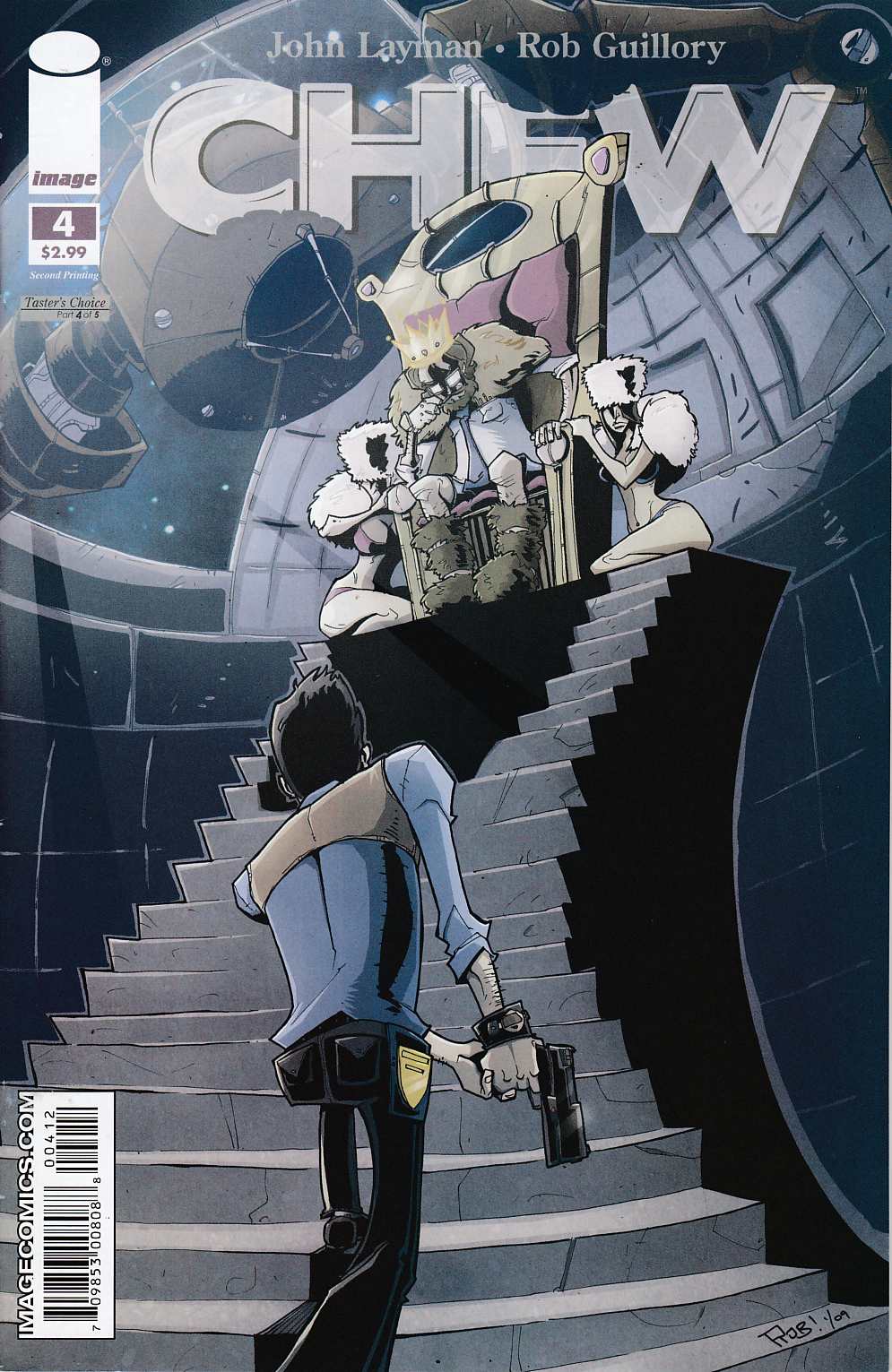 Chew #4 Second Printing Near Mint (9.4) [Image Comic] THUMBNAIL
