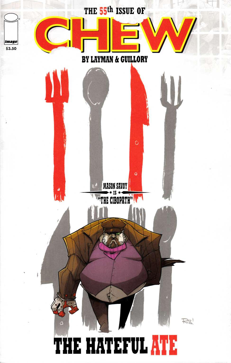 Chew #55 Near Mint (9.4) [Image Comic] LARGE