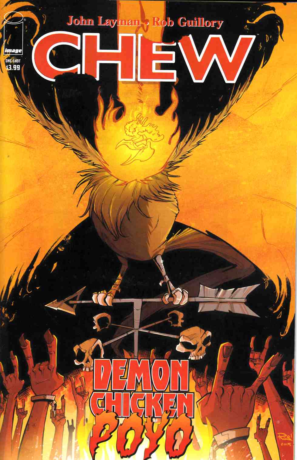 Chew Demon Chicken Poyo #1 Near Mint (9.4) [Image Comic] LARGE