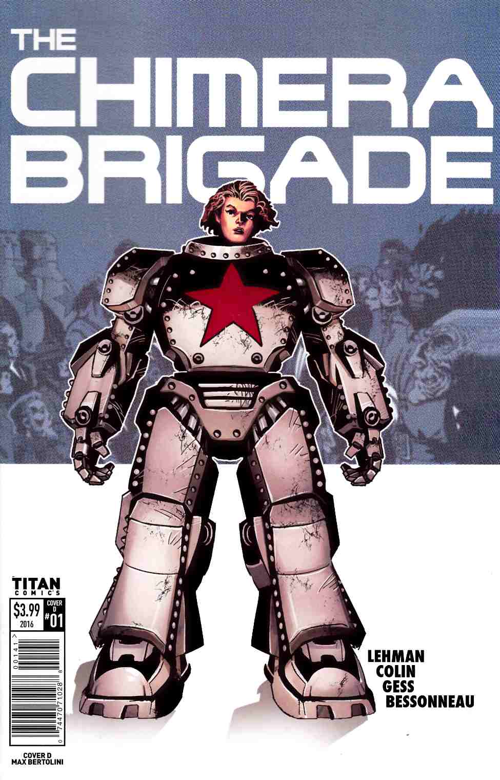 Chimera Brigade #1 Cover D [Titan Comic] THUMBNAIL