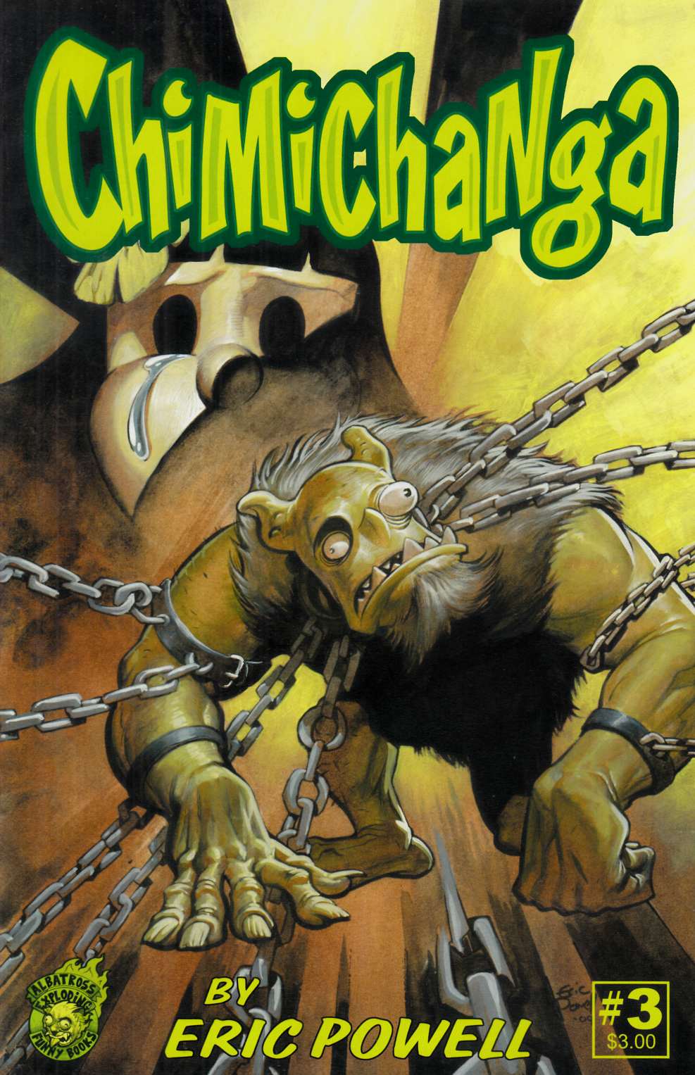 Chimichanga #3 Near Mint (9.4) [Albatross Comic] LARGE