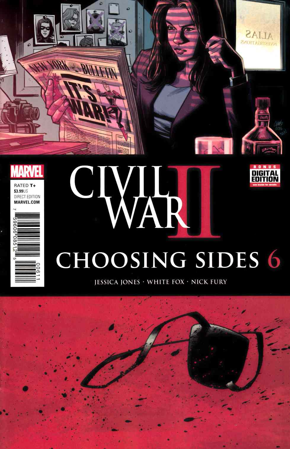 Civil War II Choosing Sides #6 [Marvel Comic] LARGE