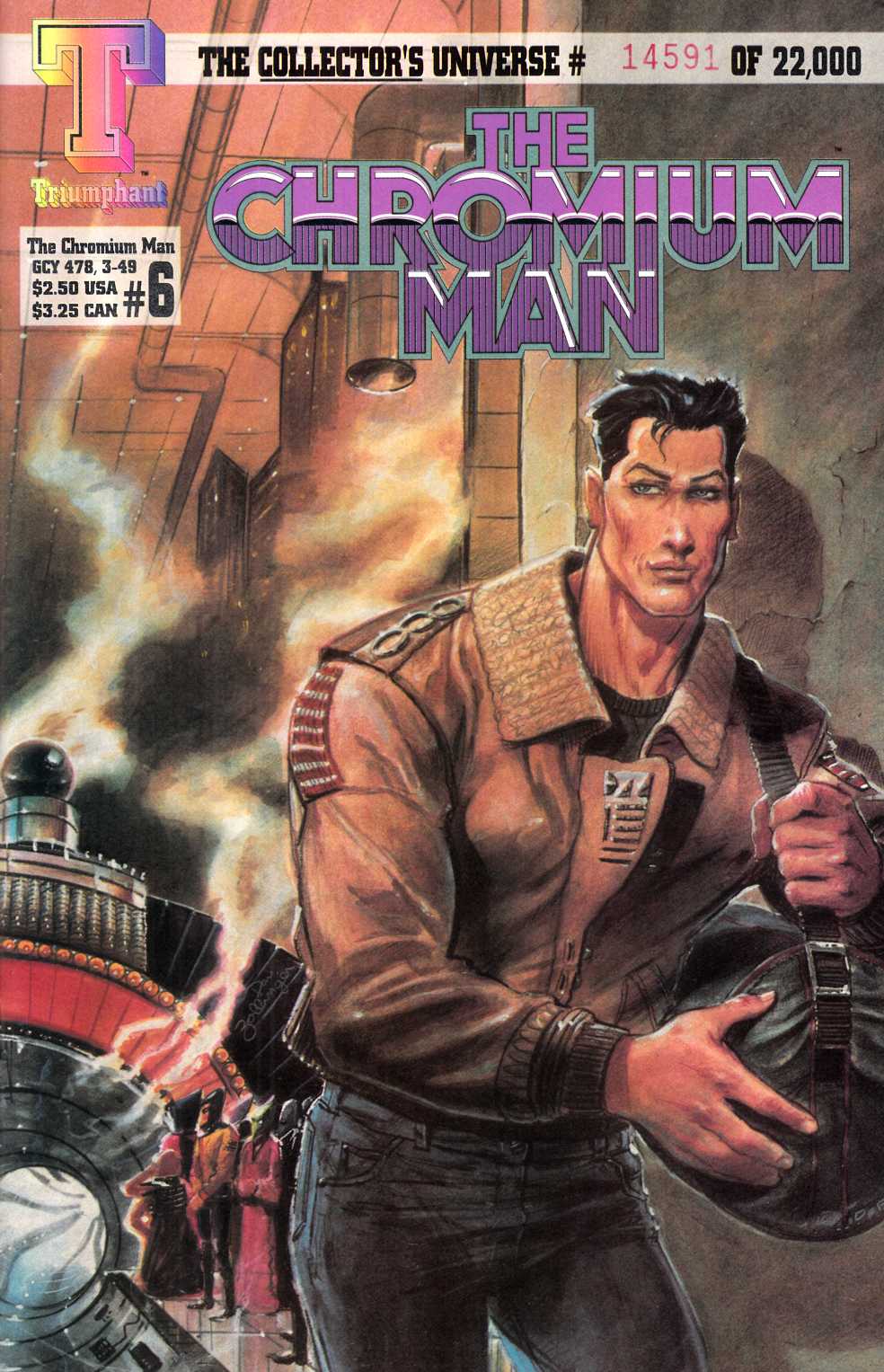 Chromium Man #6 Very Fine (8.0) [Triumphant Comic] THUMBNAIL