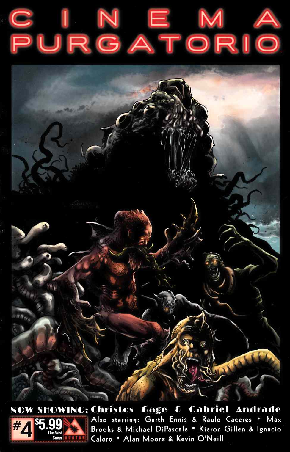 Cinema Purgatorio #4 Vast Cover [Avatar Comic] THUMBNAIL