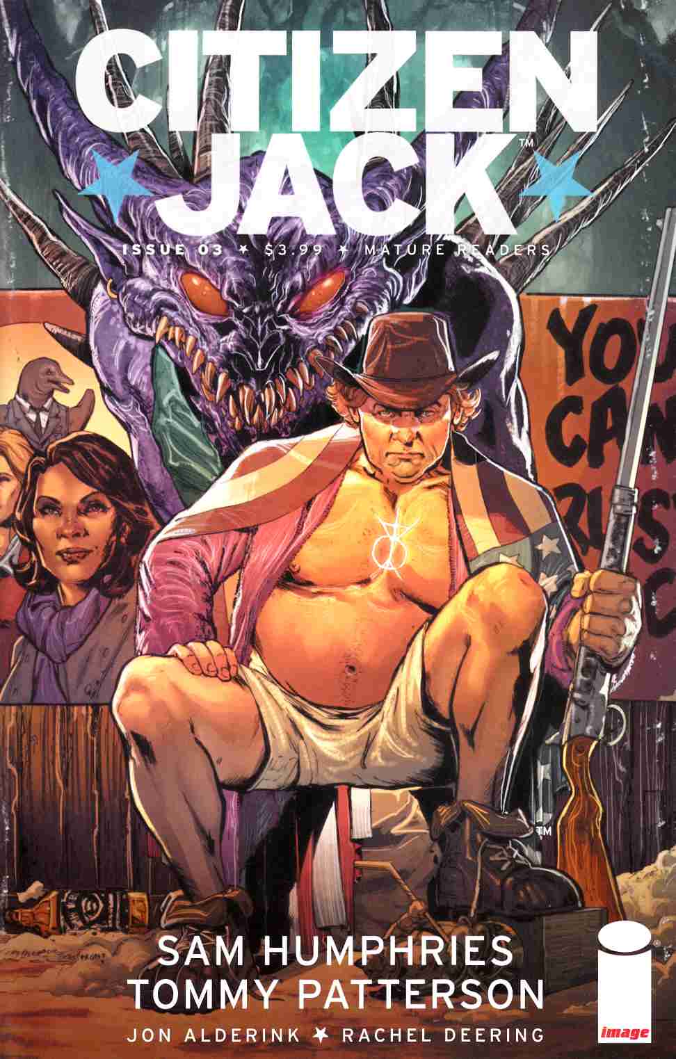 Citizen Jack #3 Cover B- Jimenez [Image Comic] THUMBNAIL