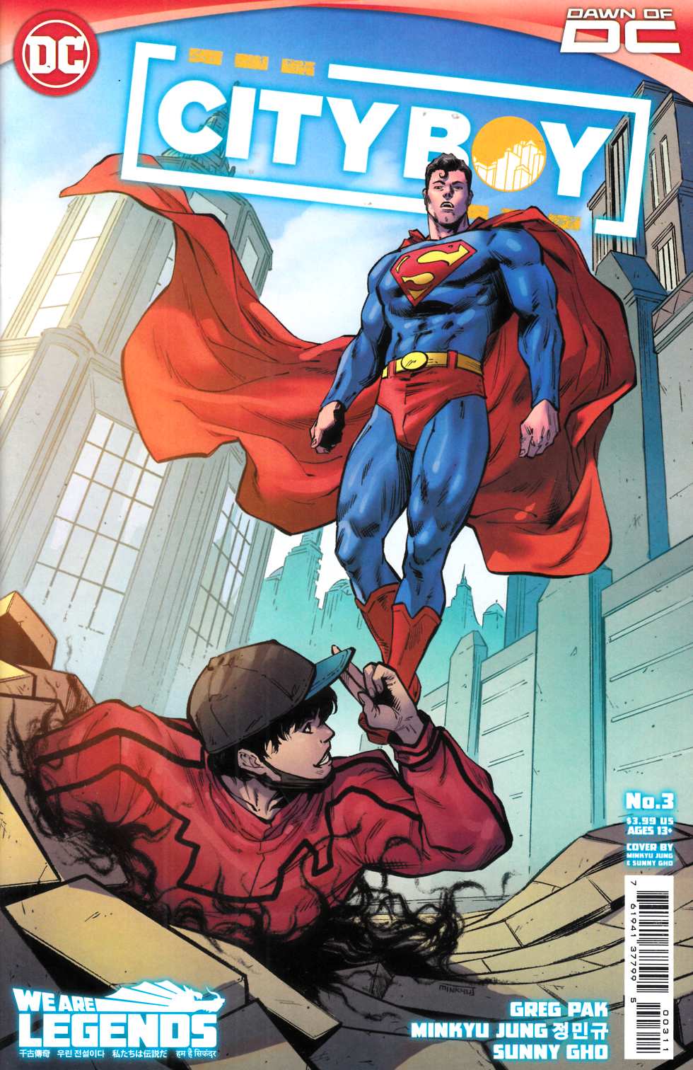 City Boy #3 Near Mint (9.4) [DC Comic] LARGE