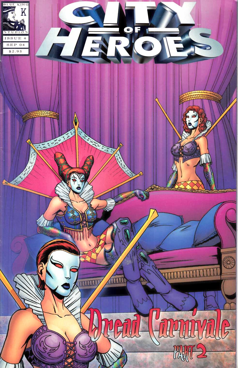 City of Heroes #4 Fine (6.0) [Blue King Comic] LARGE