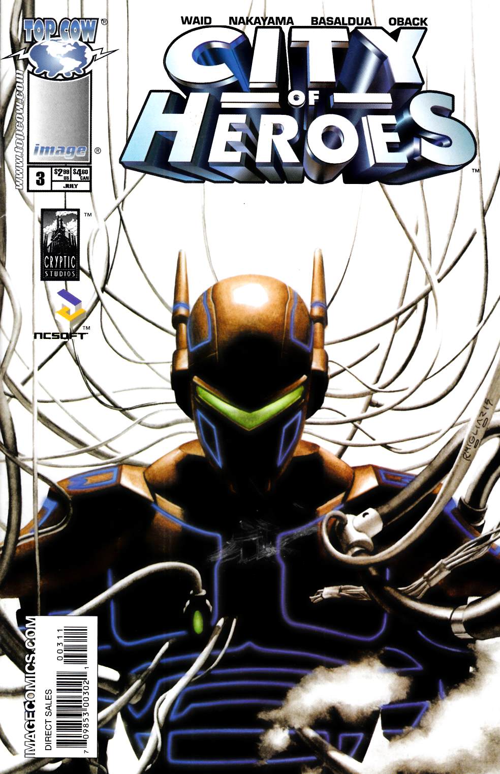 City of Heroes #3 Fine (6.0) [Image Comic] LARGE