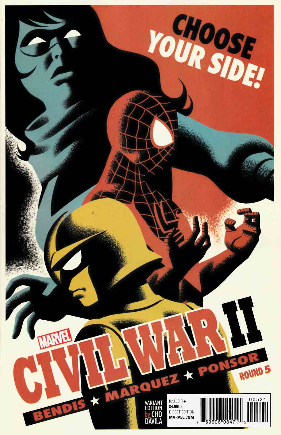 Civil War II #5 Michael Cho Variant Cover [Marvel Comic] THUMBNAIL