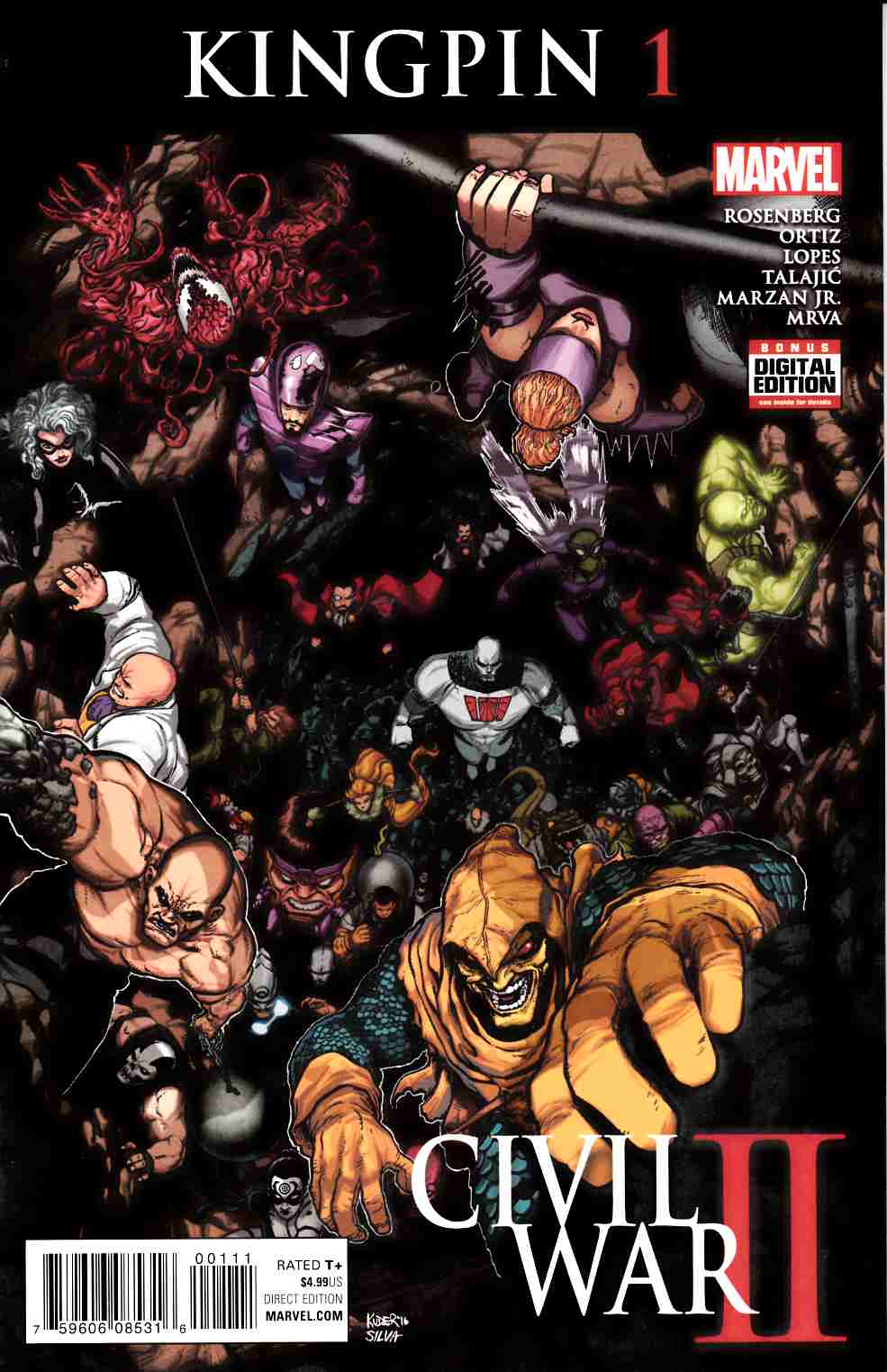 Civil War II Kingpin #1 Near Mint (9.4) [Marvel Comic] THUMBNAIL