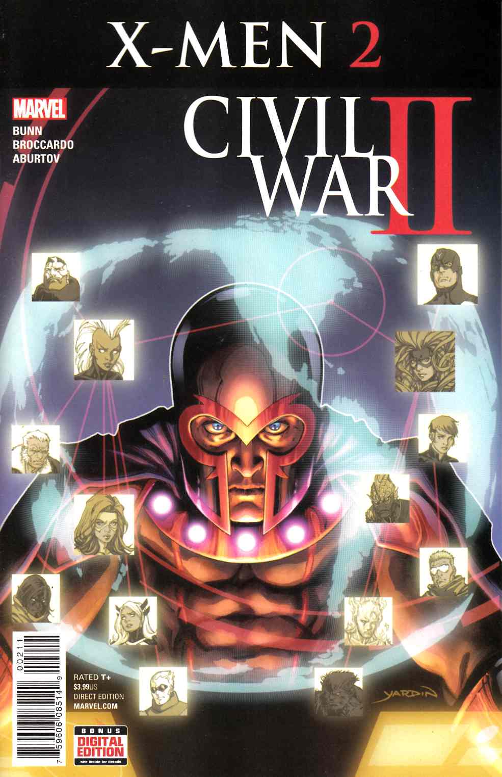 Civil War II X-Men #2 [Marvel Comic] LARGE