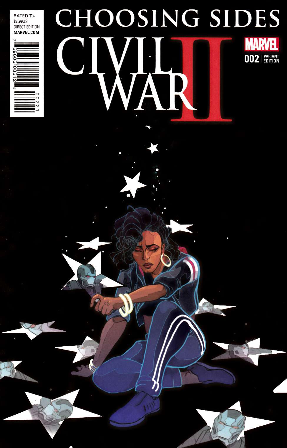 Civil War II Choosing Sides #2 Ward Variant Cover [Marvel Comic] LARGE