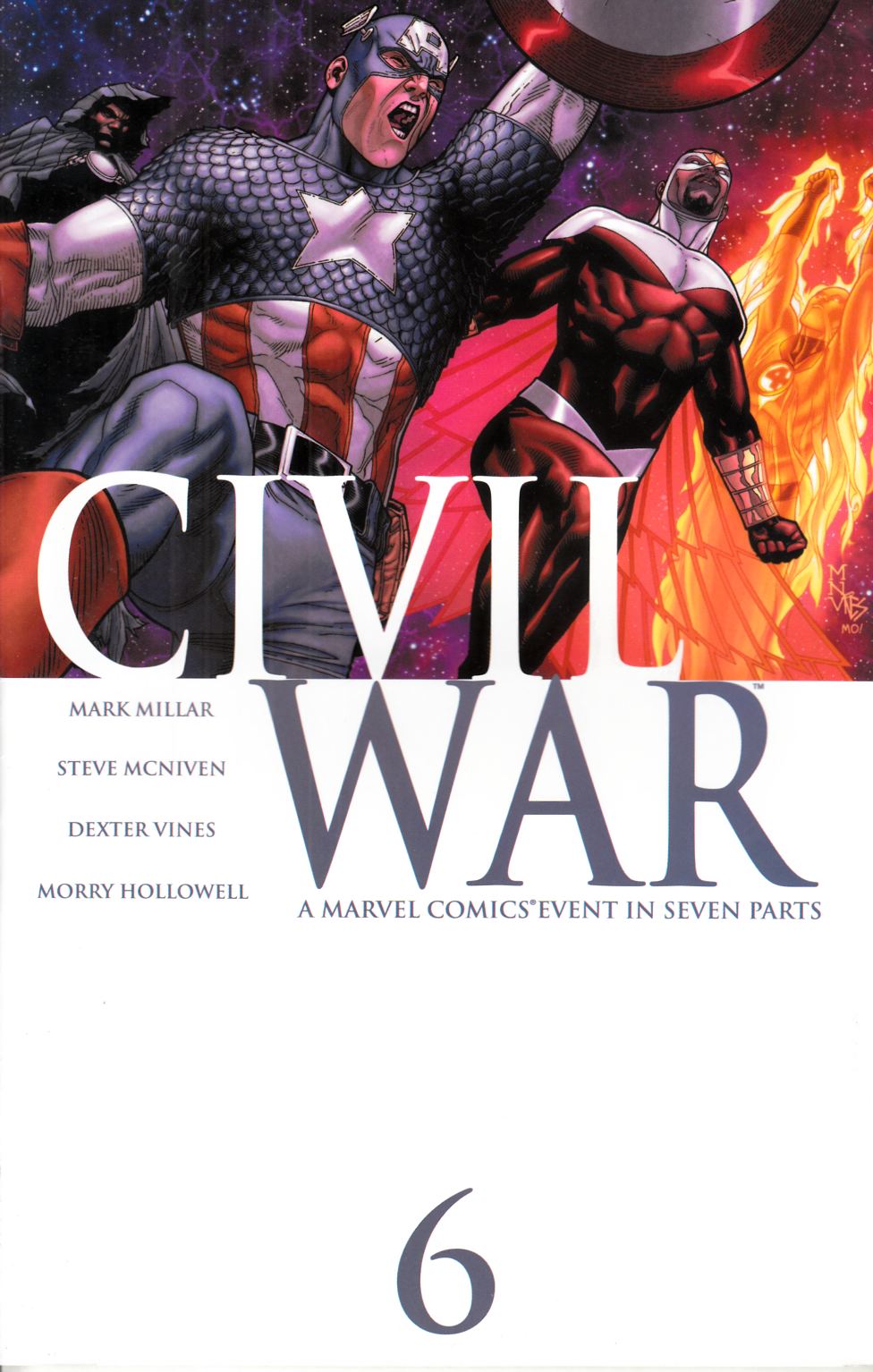 Civil War #6 Very Fine (8.0) [Marvel Comic] LARGE