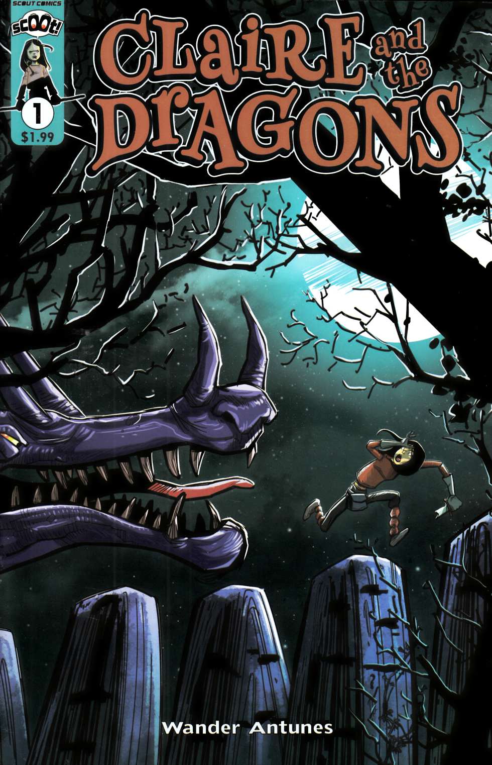 Claire and the Dragons #1 Near Mint (9.4) [Scout Comic] THUMBNAIL